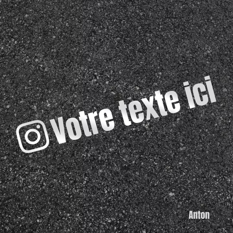 Sticker diecut personnalisé – Texte, couleur, taille, police, logo au choix | Made in France