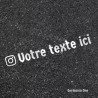 Sticker diecut personnalisé – Texte, couleur, taille, police, logo au choix | Made in France