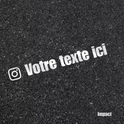 Sticker diecut personnalisé – Texte, couleur, taille, police, logo au choix | Made in France