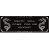 Dragon Death - Car sticker